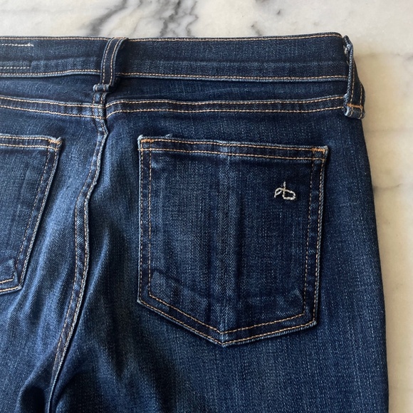 Rag & Bone Skinny Dark Wash Denim - Picture 9 of 10
